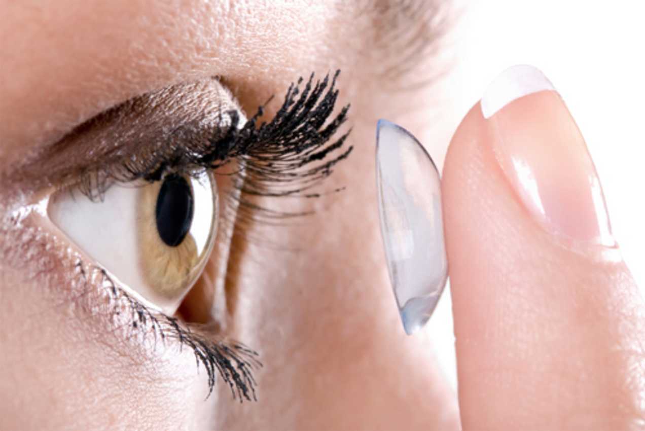 How do I put my Contact lenses in?